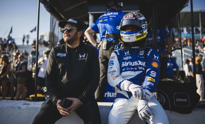 Felix i Phoenix: Rosenqvist laddad för årets första ovallopp