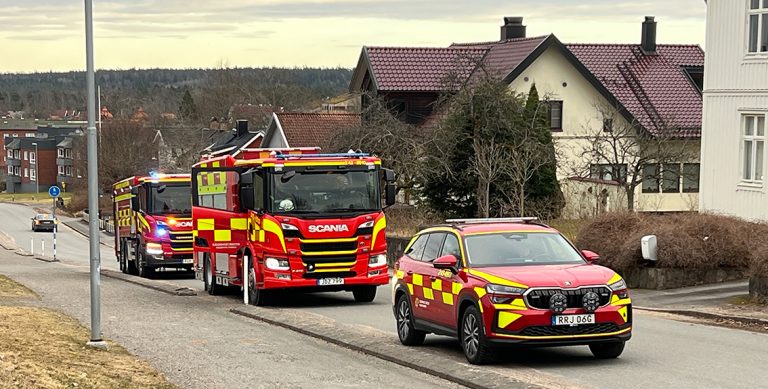 Larm om soteld – falskt larm