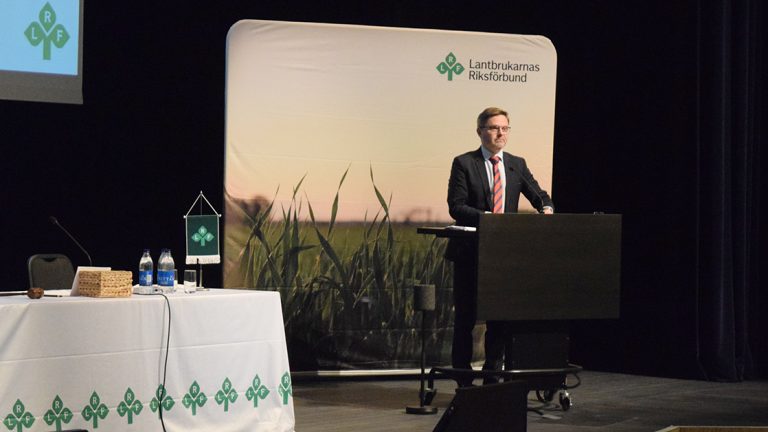 Statssekreterare Liljeberg gäst hos LRF