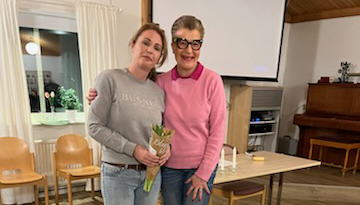 Ulrika och Carina gästade SFK:s årsmöte