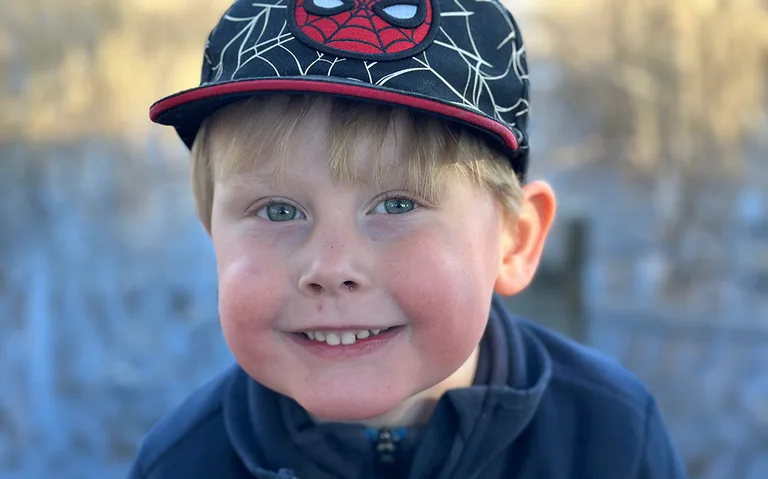 Melker Holm 5 år