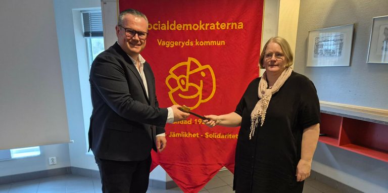 Årsmöte med framtidstro i Vaggeryd – ny ordförande tar över stafettpinnen