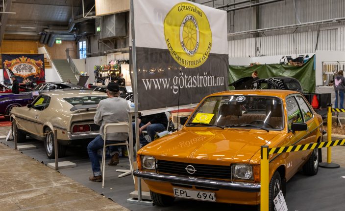 Fordonshistoriska ställer ut på motormässan