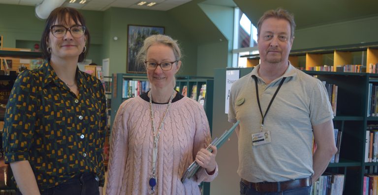 Biblioteket smygöppnade