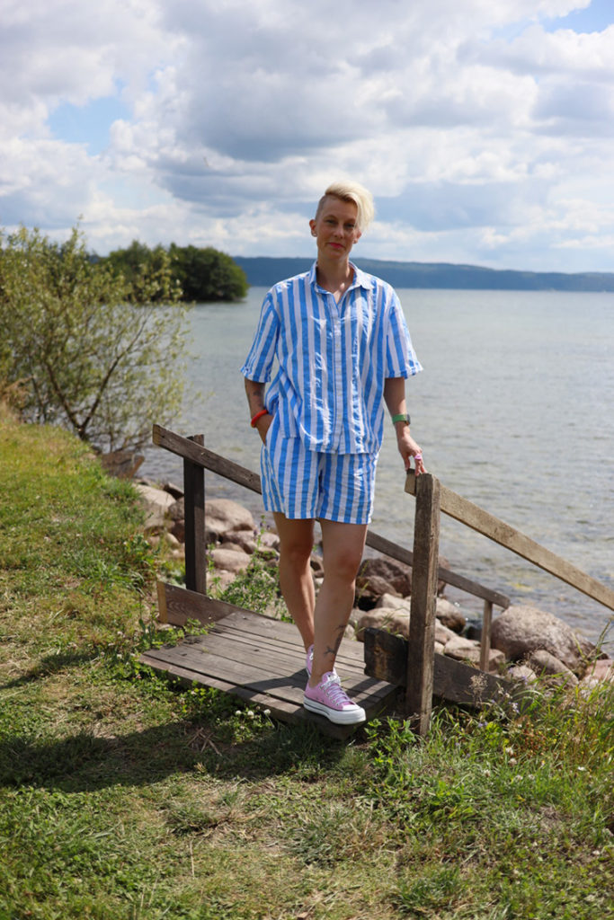 Bild på Isabelle Sjökvist som fyller 40 år.