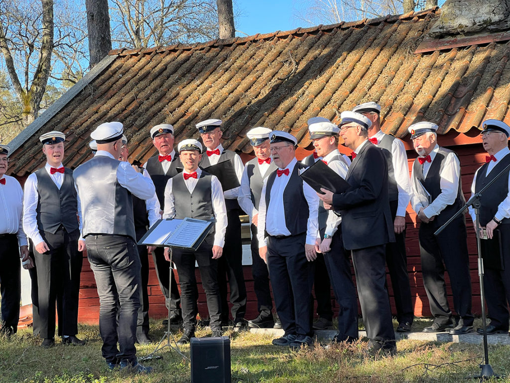 Skillingaryds manskör sjöng vårsånger