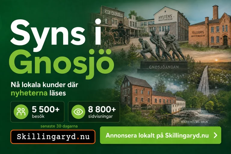 annonsera hos oss gnosjö