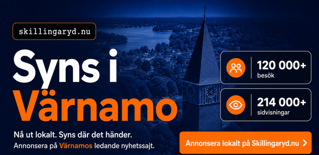 Syns i värnamo annons för skillingaryd.nu
