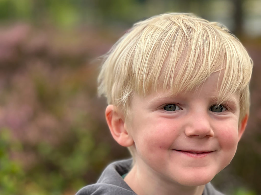 Oliver Holm 4 år