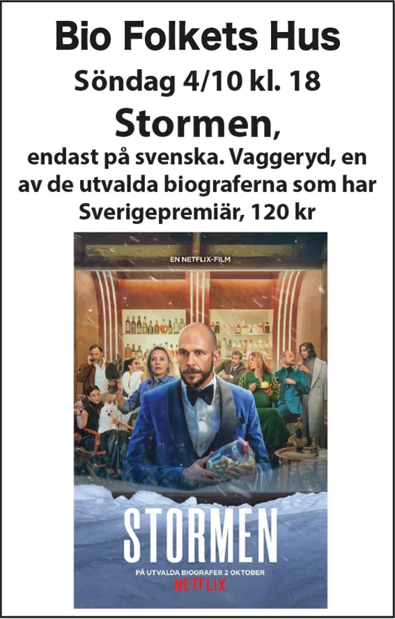 Evenemangsaffisch, Vaggeryds kommun