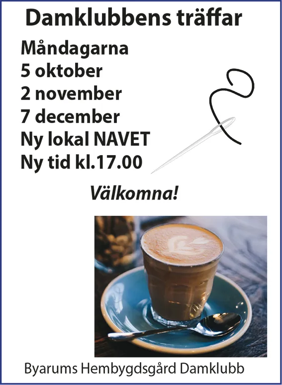Evenemangsaffisch, Vaggeryds kommun