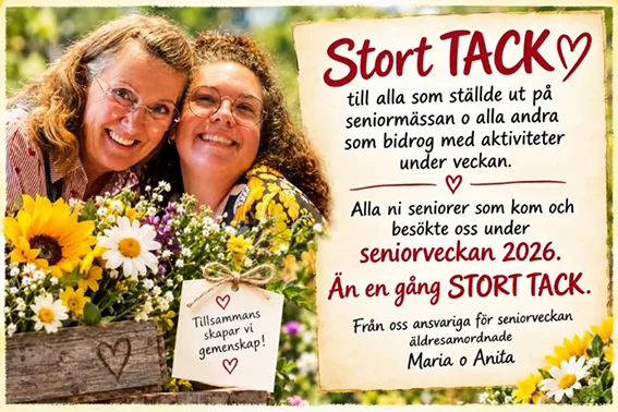 Tack efter seniorveckan!