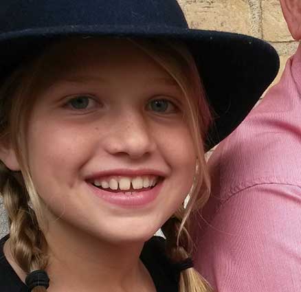 Hilma Lunnevad 10 år