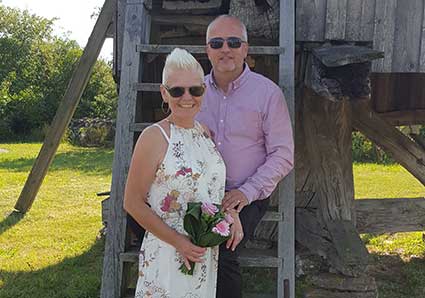 Nygifta - Loella och Mikael