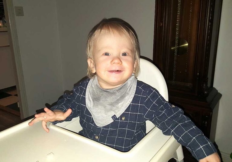 Charlie Bäck 1 år