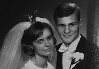 Christina och Rolf – guldbröllop