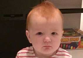 Dahlia Broström- Lindblad 1 år