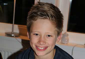 Felix Wilsson 11 år