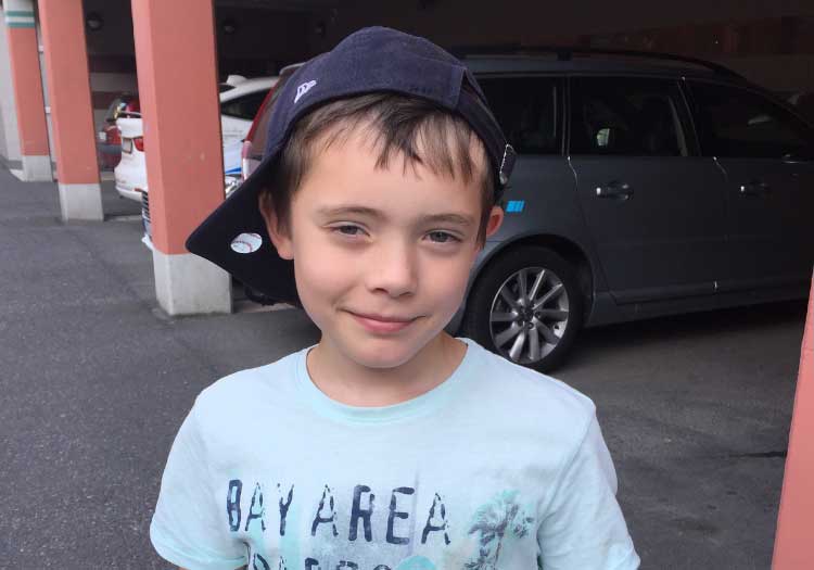 Joel Sjöstrand 9 år