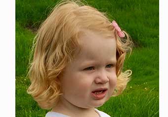 Lilly Svedborg 3 år