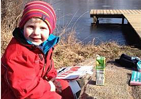 Melker Grönlund 4 år