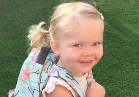 Novalie Sjöstrand 2 år