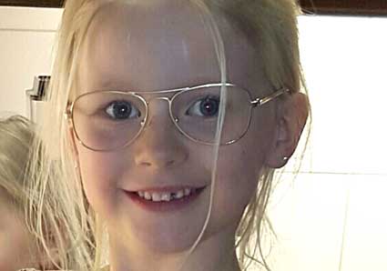 Stina Wellermark 7 år