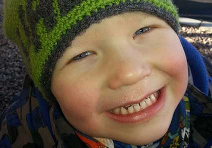 Valter Remnemark 3 år