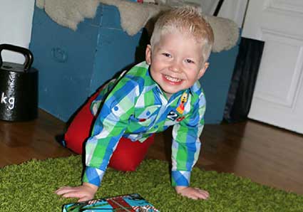 Valter Remnemark 3 år