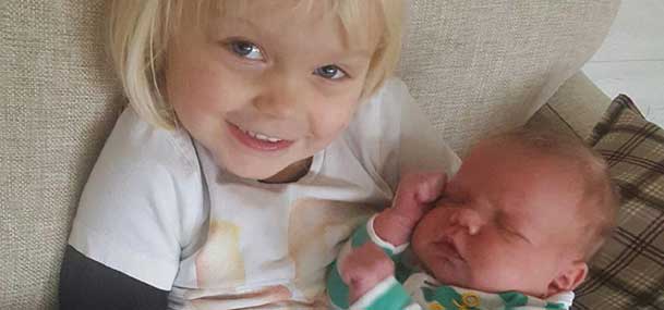 Tove i Vaggeryd fick en syster