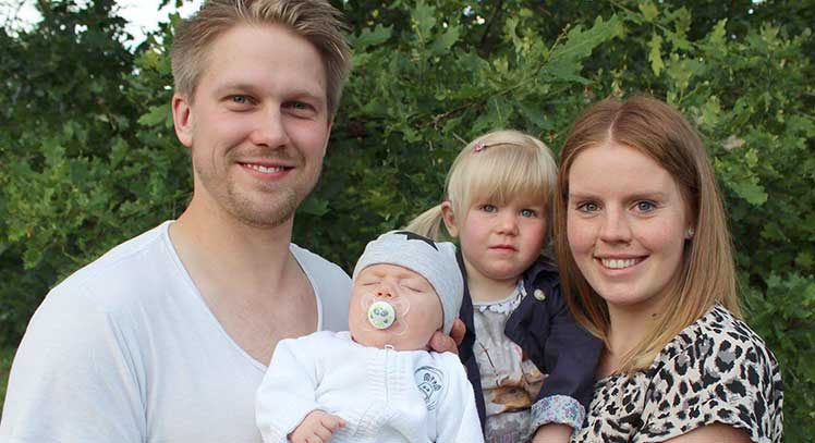 Madeleine och Markus fick en son