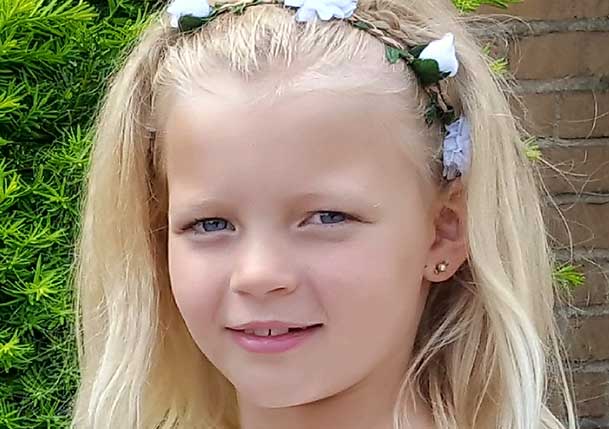 Isabel Wellermark 8 år