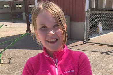 Moa Wilhelmsson 10 år
