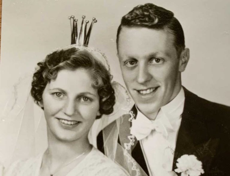 Birgitta och Wide firar krondiamantbröllop