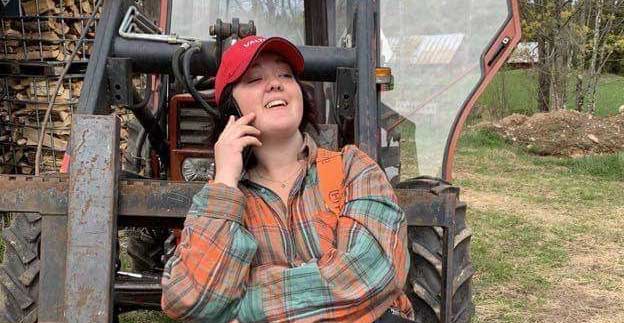 Esther Sandberg 18 år