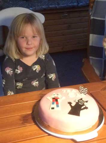 Tea Wilhelmsson 5 år