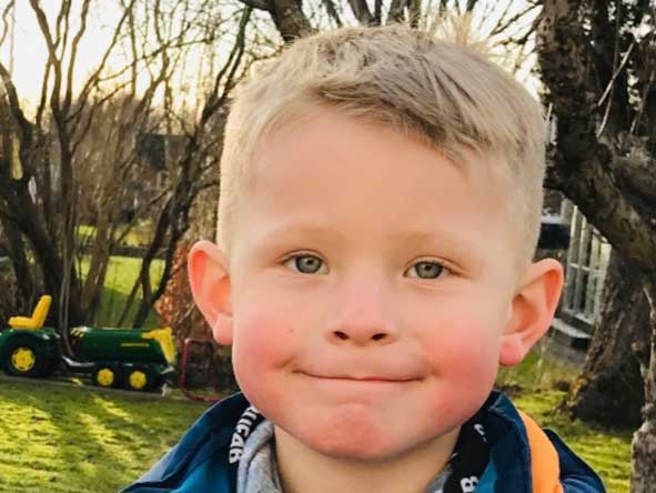 Charlie Ahlqvist 5 år