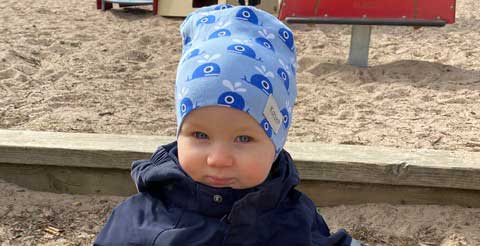 August Storck 1 år