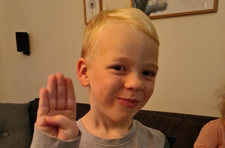 Malte fyller 4 år