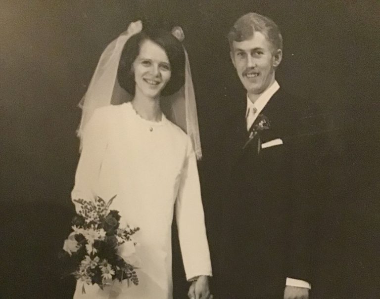 Nils-Åke och Hermine ”Sussie” Nilsson firar guldbröllop