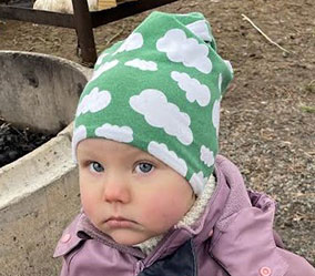 Ingrid Emilsson 2 år