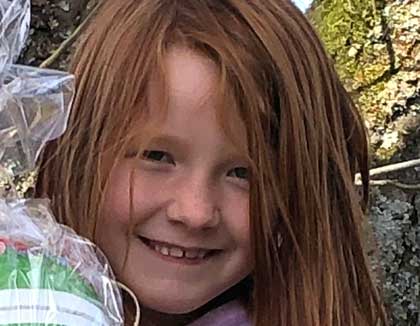 Dahlia Broström-Lindblad 8 år