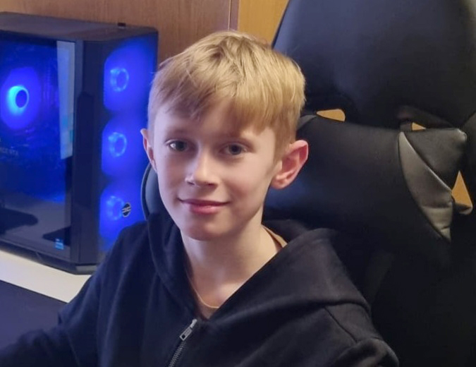 Alfred Andersson 12 år